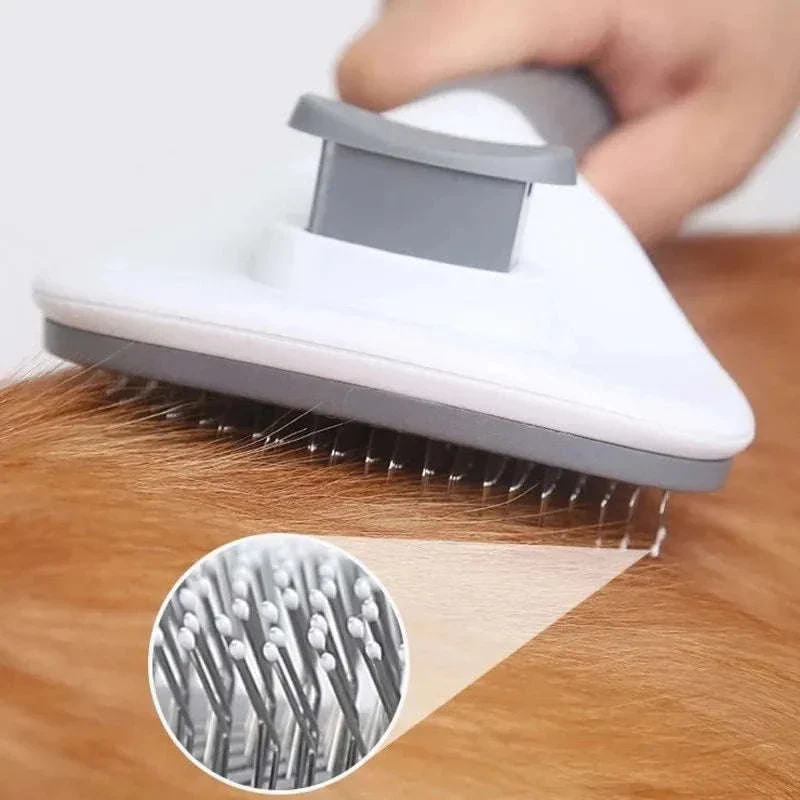 Self-Cleaning Pet Brush & Comb for Easier Grooming - Image 5