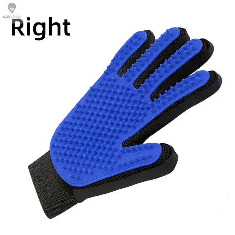 Pet Hair Glove Comb for Gentle Shedding Control - Image 5