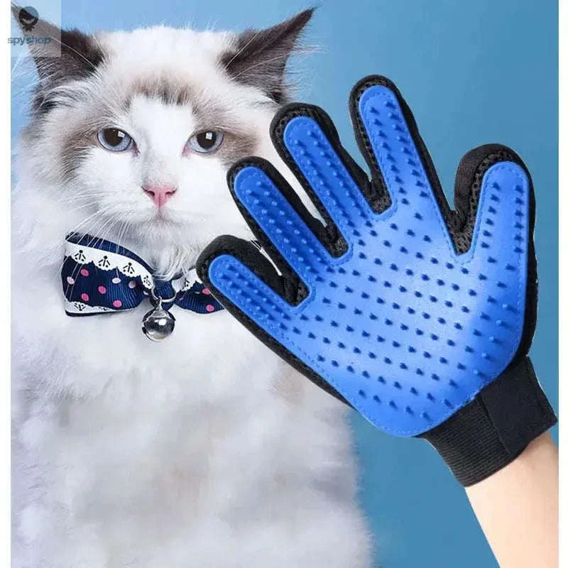 Pet Hair Glove Comb for Gentle Shedding Control - Image 9