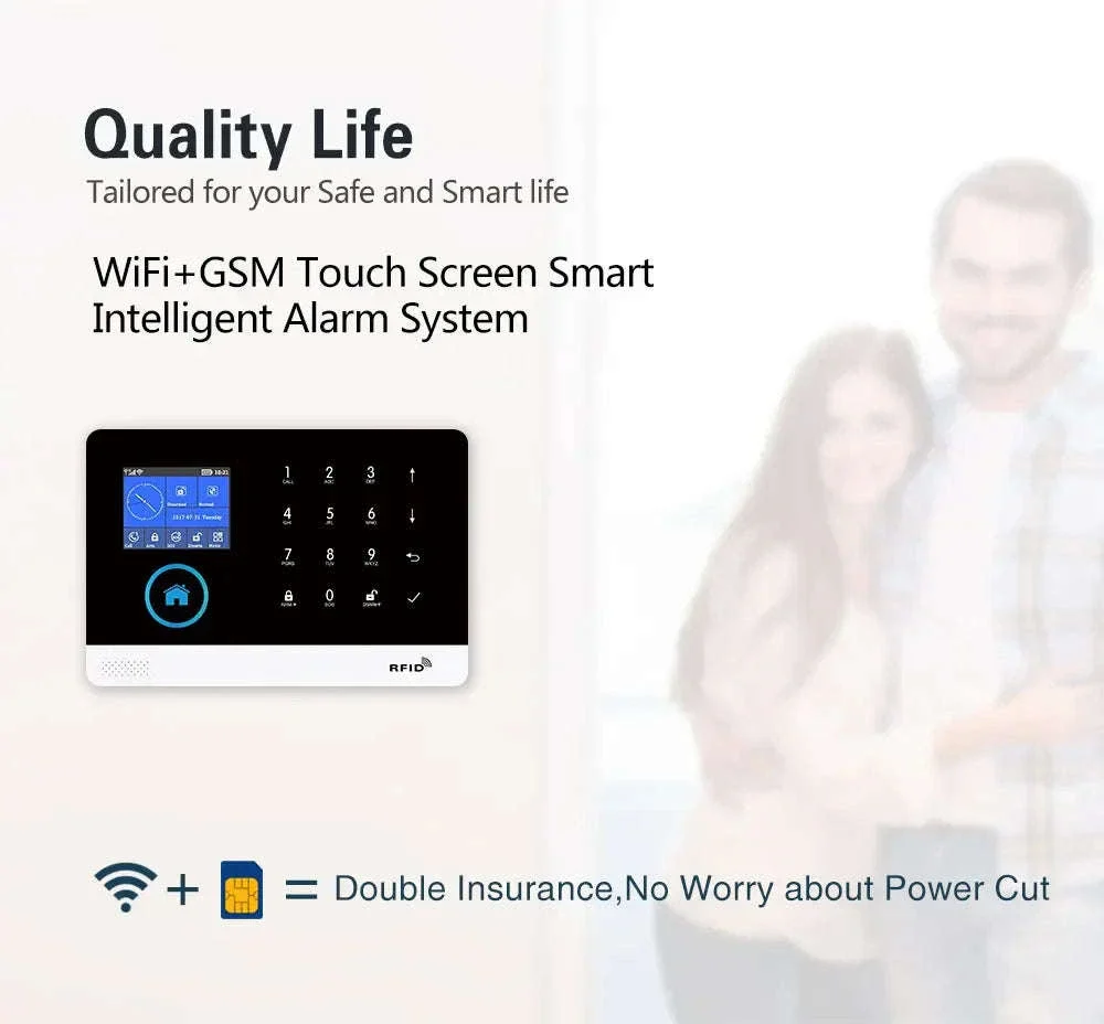 PGST PG103 Smart Home Alarm System with App Control - Image 2