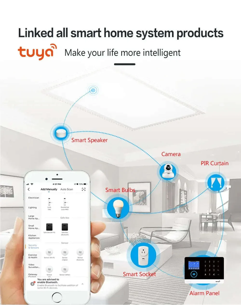 PGST PG103 Smart Home Alarm System with App Control - Image 6