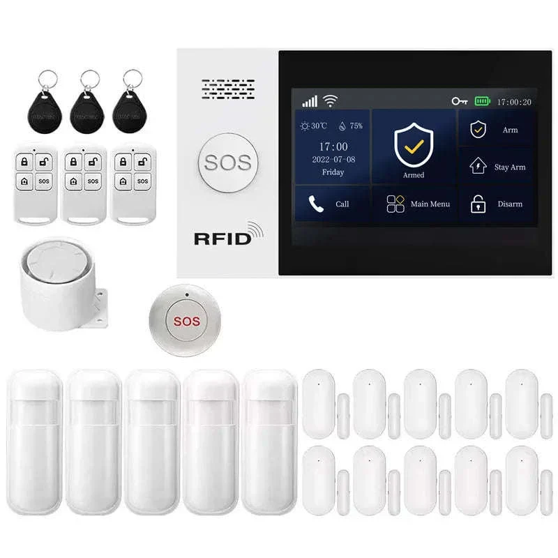 PGST WiFi 4G Tuya Smart Home Alarm System - Image 8