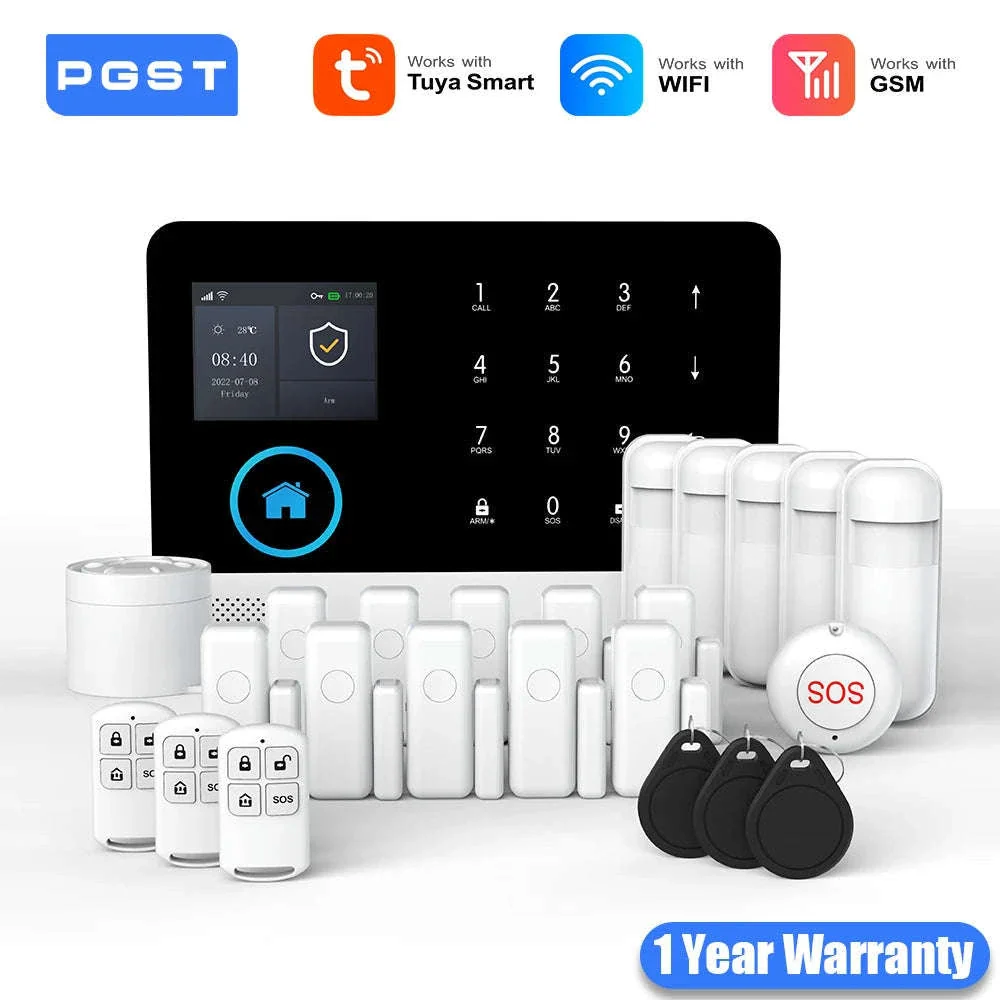 Tuya Smart Home Alarm Kit for Connected Home Security