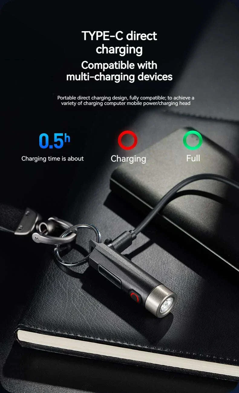 Philips SFL1121 Mini Rechargeable Keychain LED Flashlight - Image 14