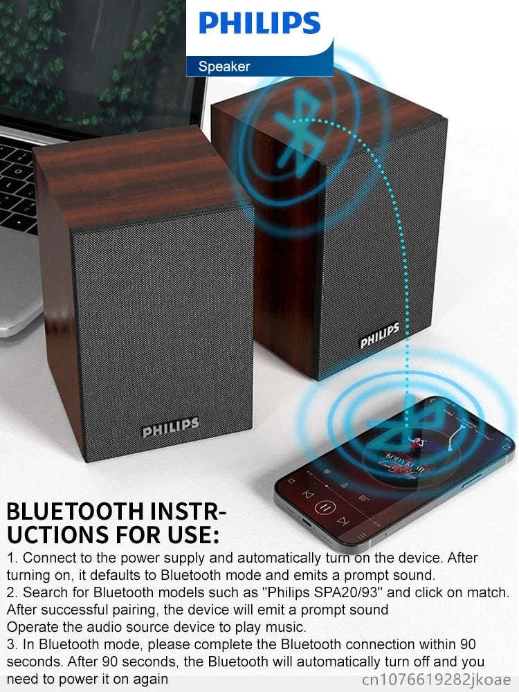 Philips SPA20 360 Surround Sound Bluetooth Speaker - Image 7