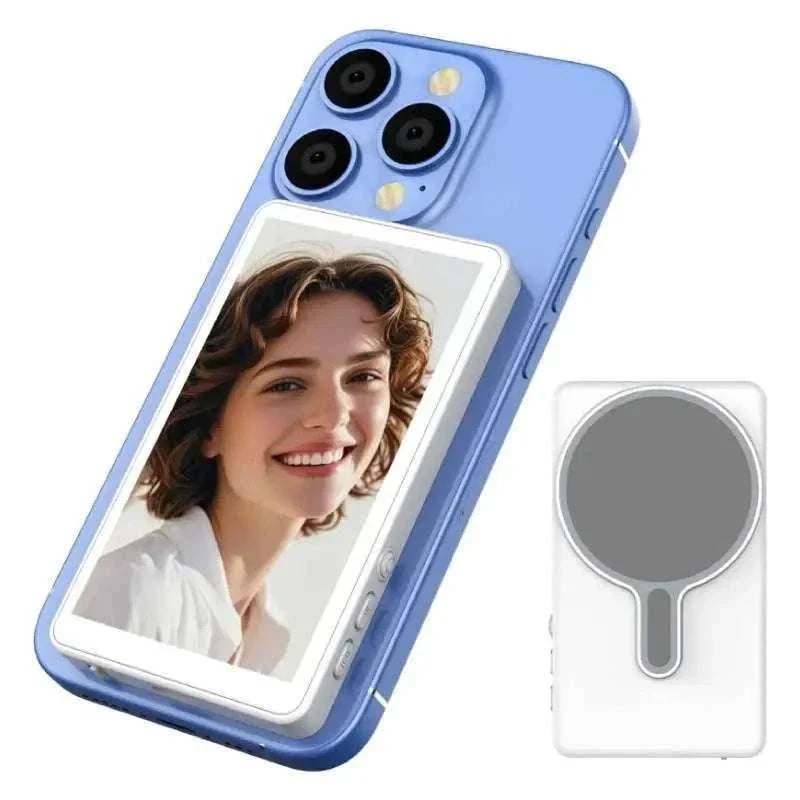 Phone Vlog Selfie Monitor Screen with Magnetic Mount & Remote - Image 16