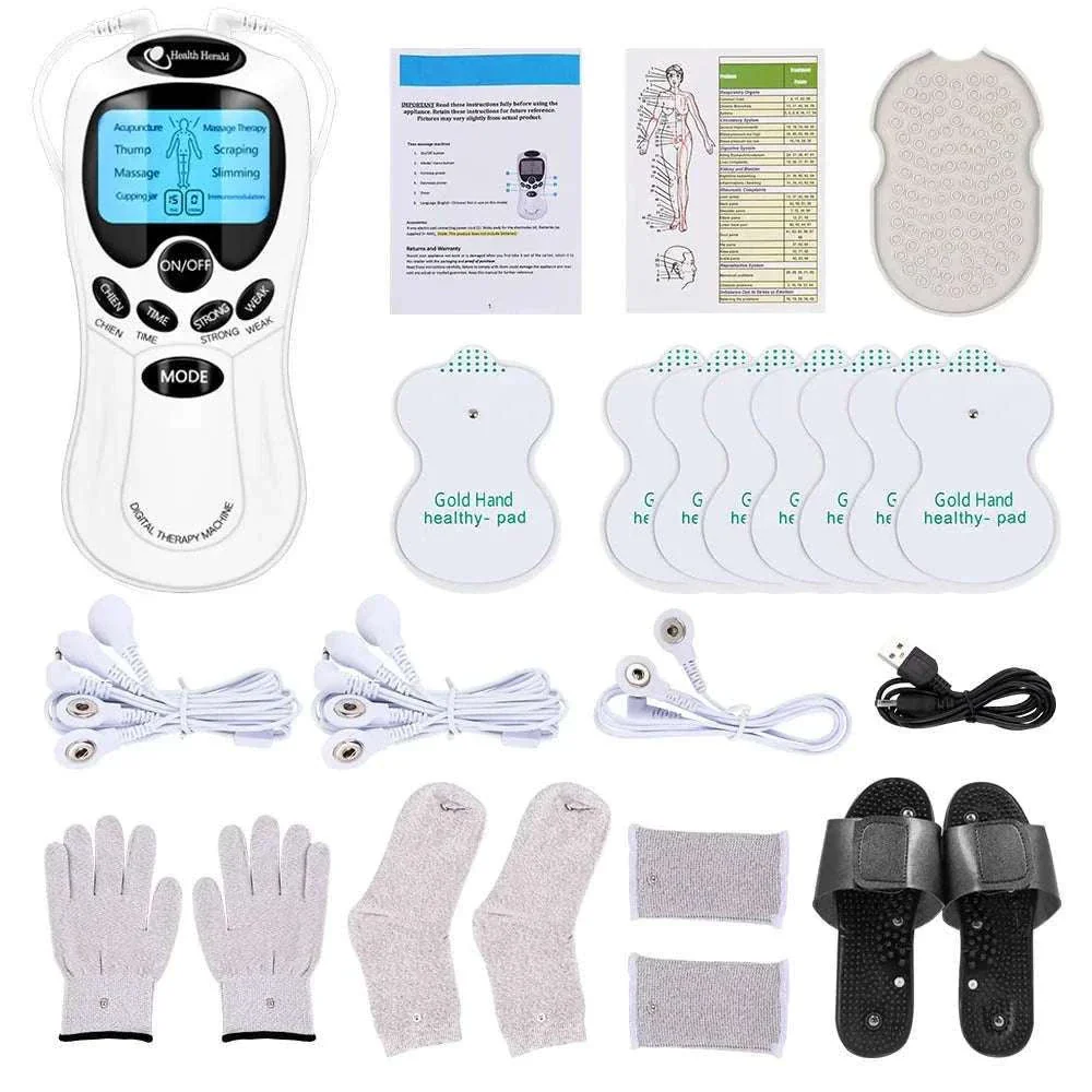 TENS Muscle Stimulator Digital Therapy Device for Home Relief