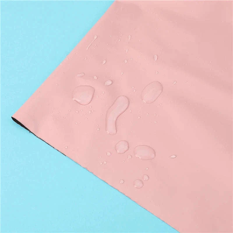 Pink Poly Mailing Pouch with Thank You Design for Shipping - Image 15