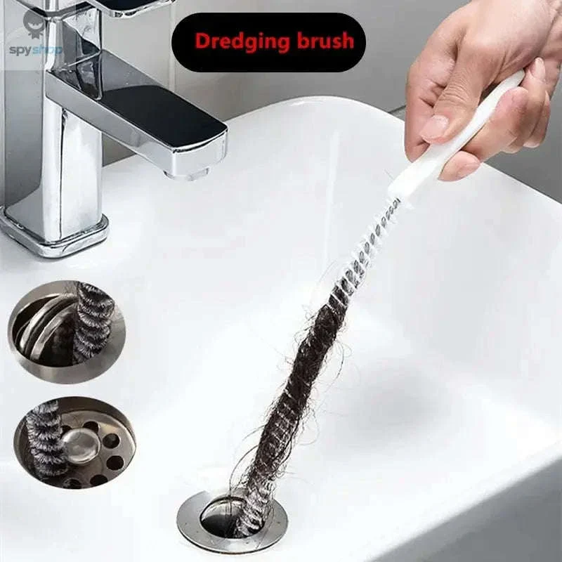 Pipe Dredging Brush for Fast, Chemical-Free Drain Cleaning