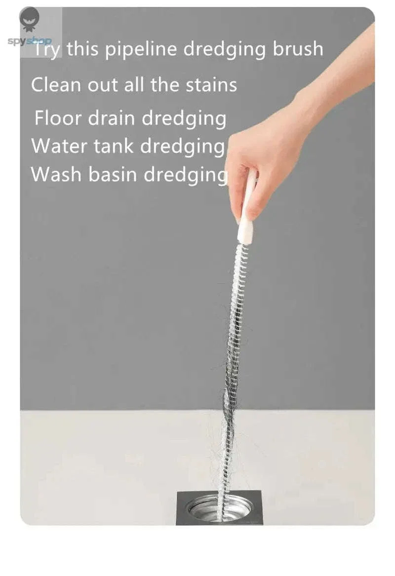Pipe Dredging Brush for Fast, Chemical-Free Drain Cleaning - Image 9