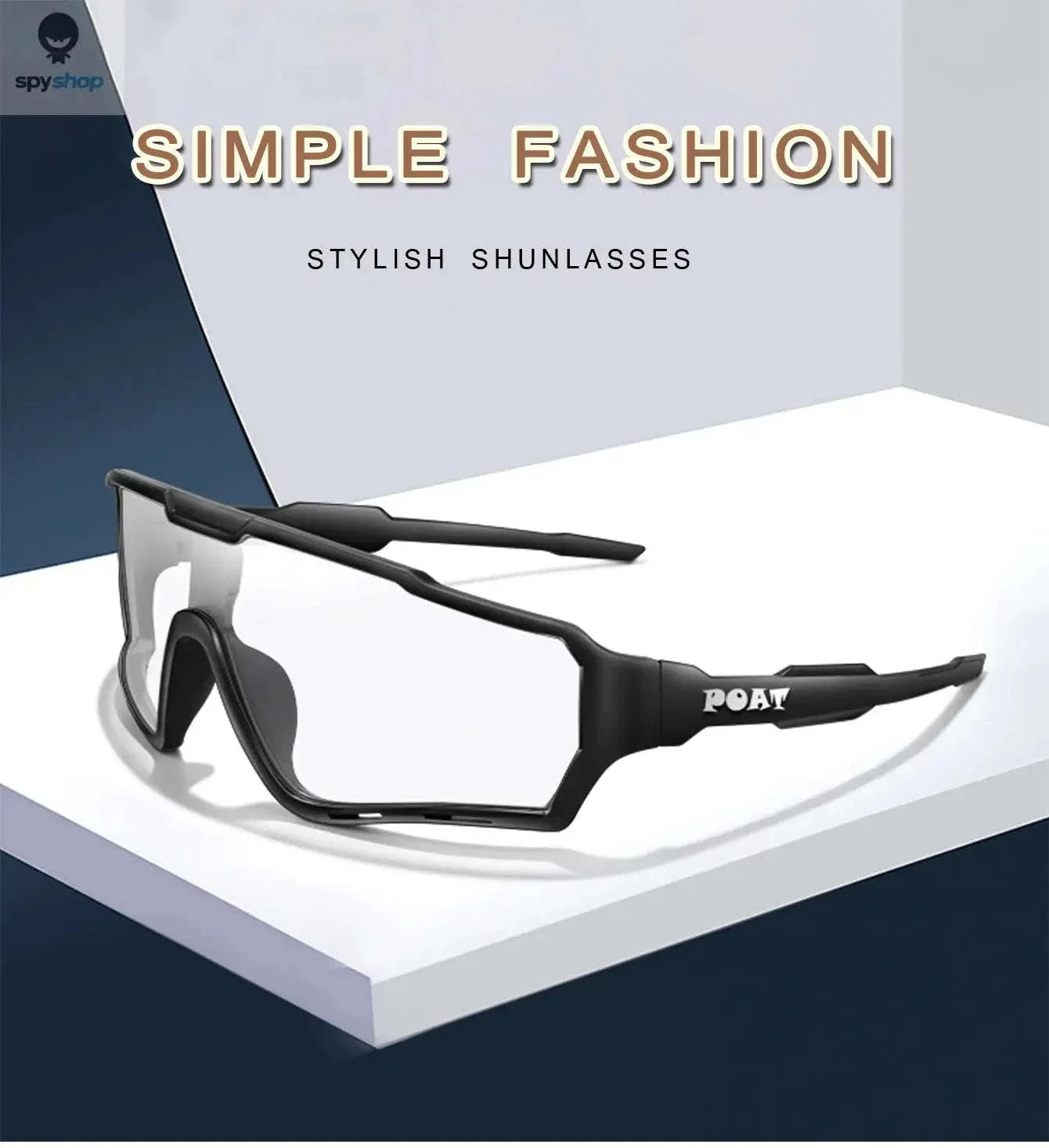Photochromic Cycling Sunglasses for Changing Light and Clear Vision - Image 7
