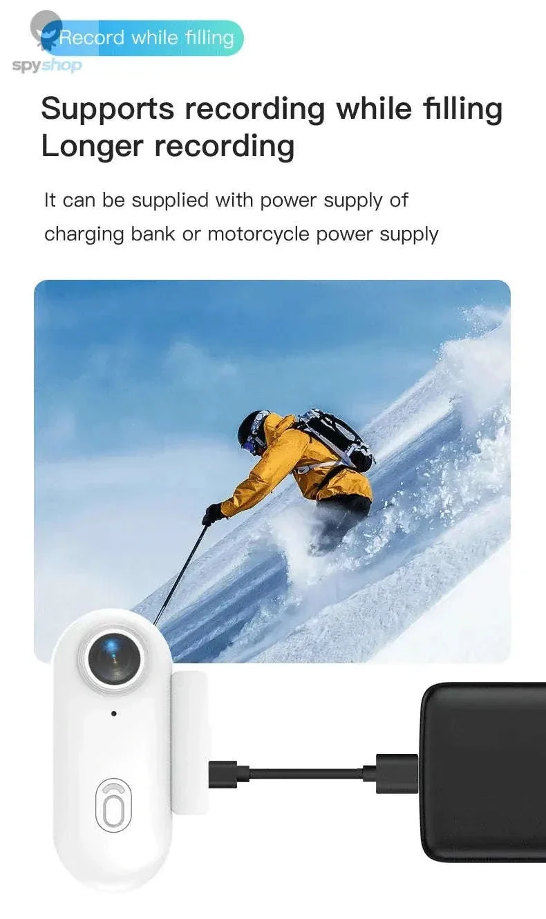 Pocket 4K Mini Camera with Magnetic Mounts - Image 17