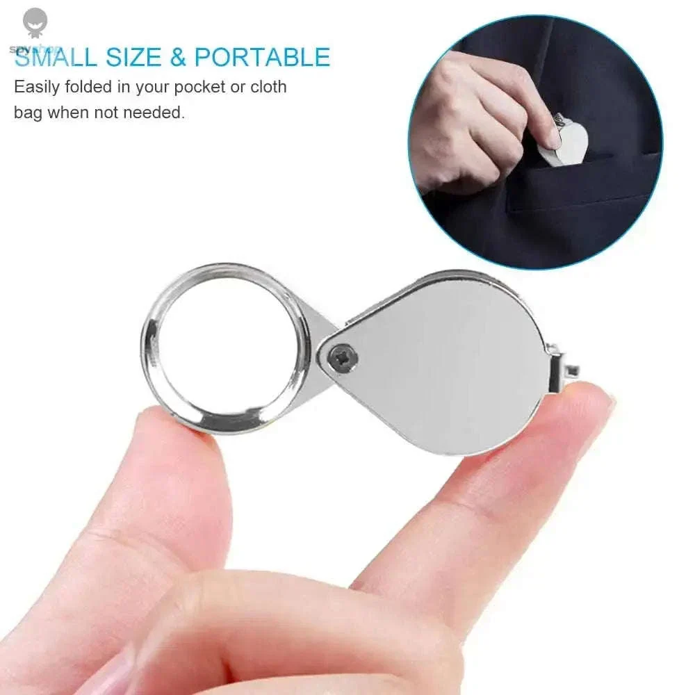Pocket Loupe Magnifier 10–30X Triplet Lens for Detail Inspection - Image 8