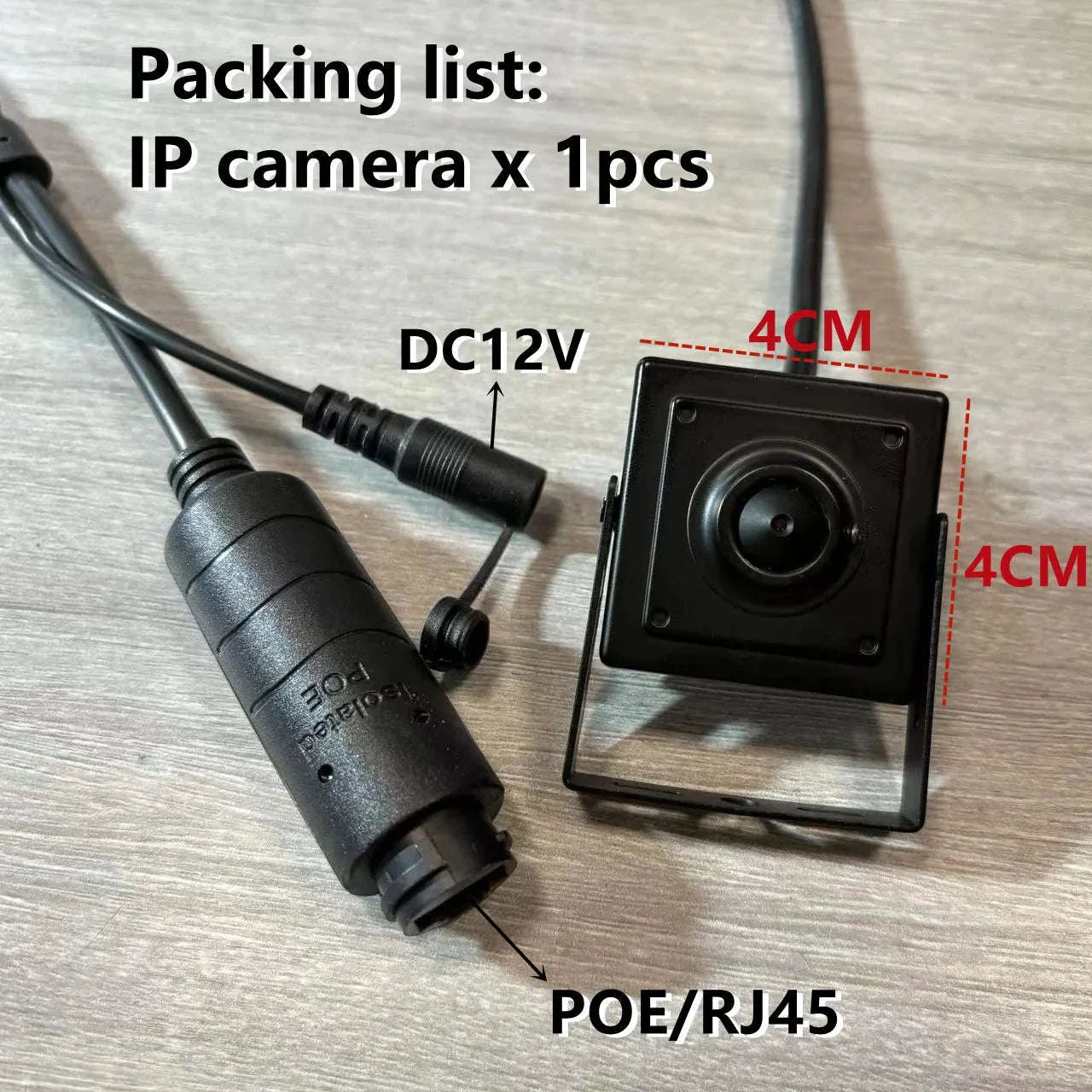 POE 4K Mini IP Security Camera for Discreet Indoor Monitoring - Image 19