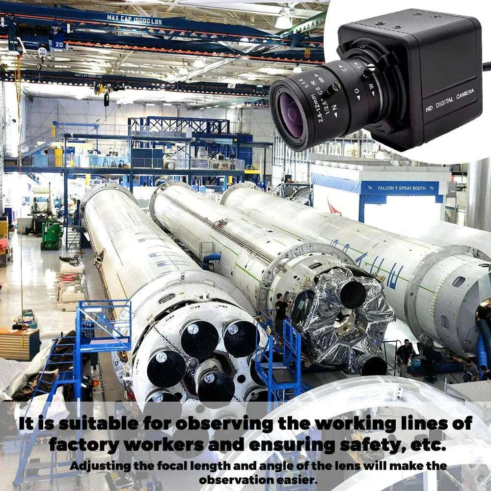 4K 8MP POE IP Camera with Zoom Lens Mini Metal CCTV - Image 2