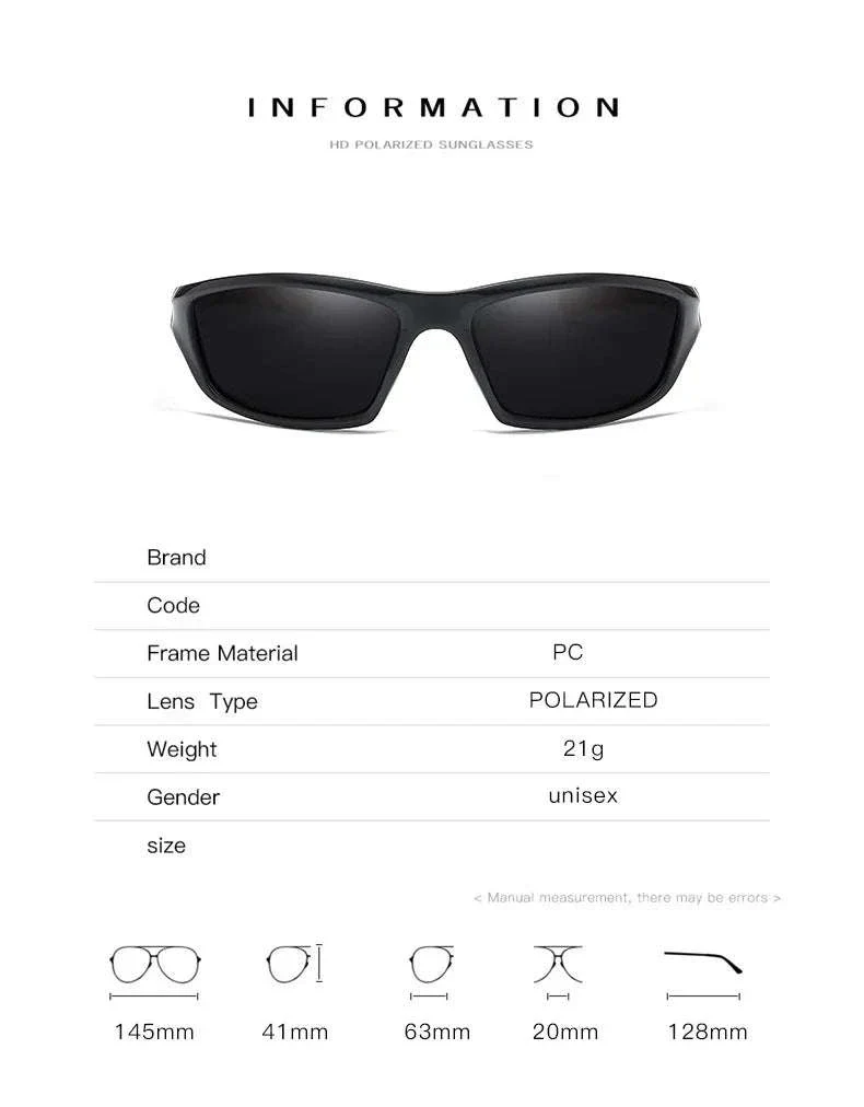 Polarized Cycling Sunglasses with UV400 Protection - Image 8