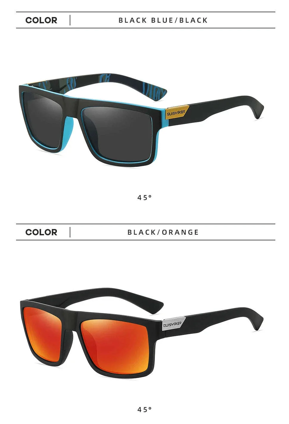 AuraVibe Polarized Sunglasses for Clear, Comfortable Outdoor Vision - Image 10