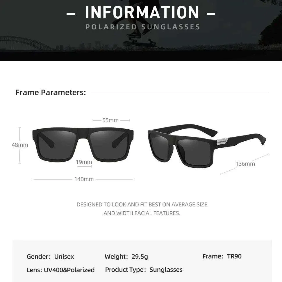 AuraVibe Polarized Sunglasses for Clear, Comfortable Outdoor Vision - Image 2