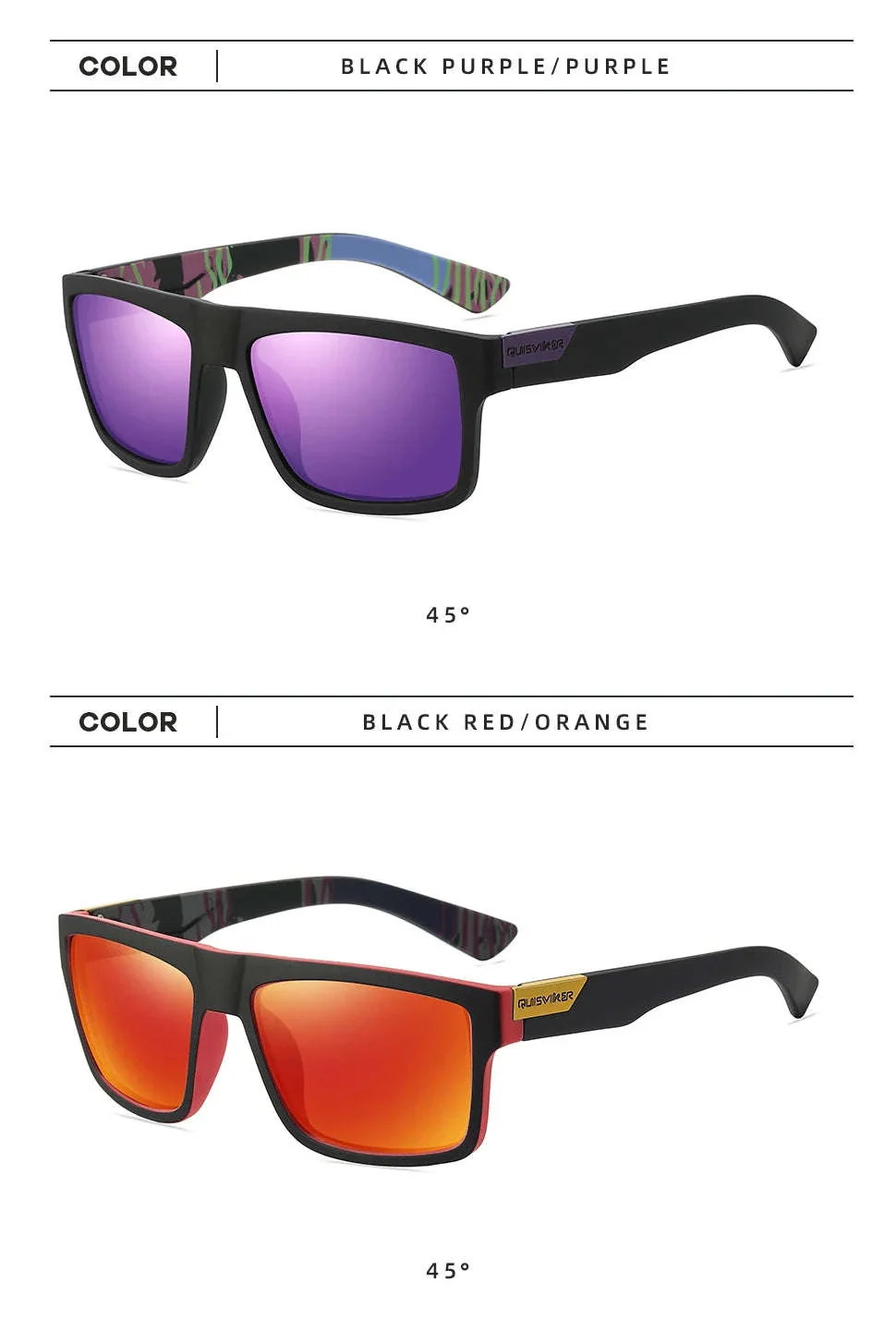 AuraVibe Polarized Sunglasses for Clear, Comfortable Outdoor Vision - Image 8