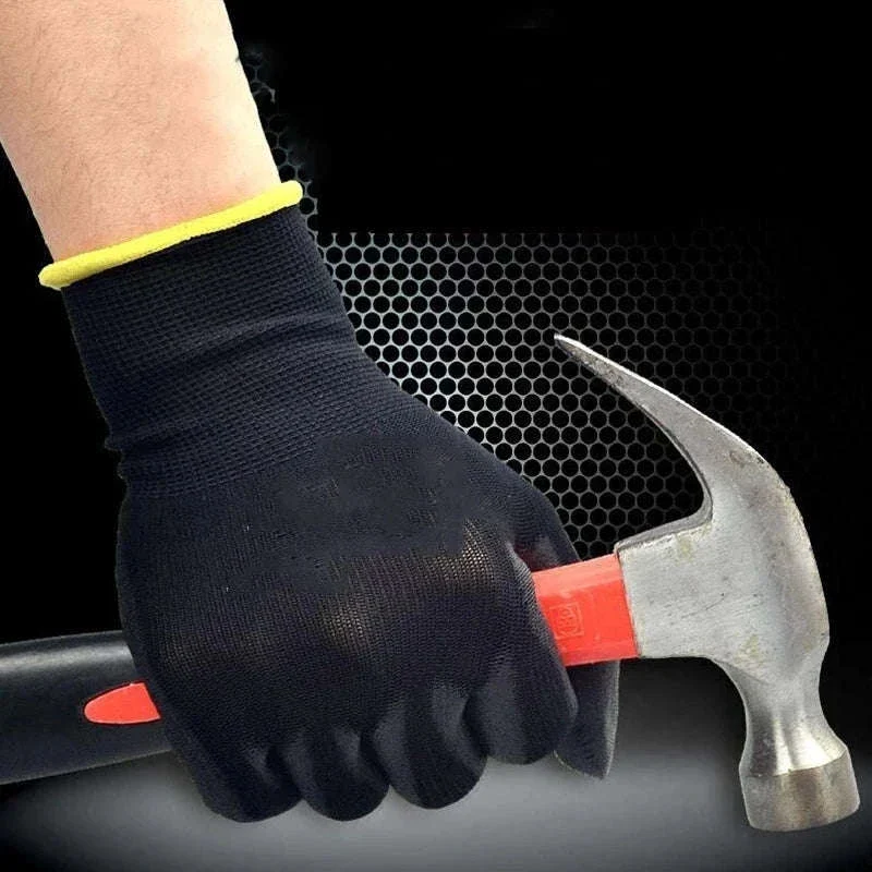 Breathable Polyurethane Work Gloves for Grip and Comfort - Image 6
