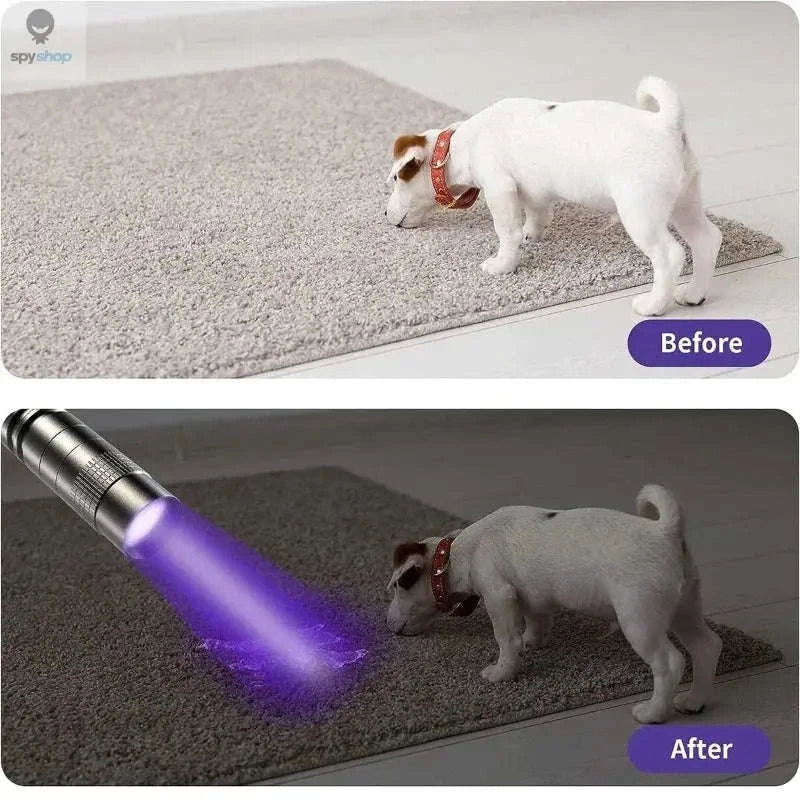 395nm UV Flashlight for Stains, Scorpions and Hidden Traces