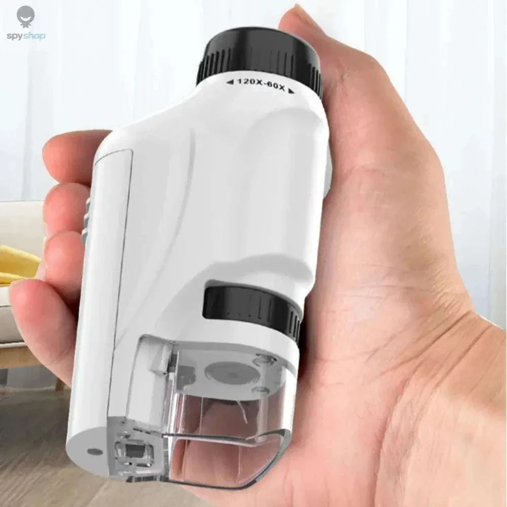 Portable Handheld Microscope 60–120X with LED Light - Image 5