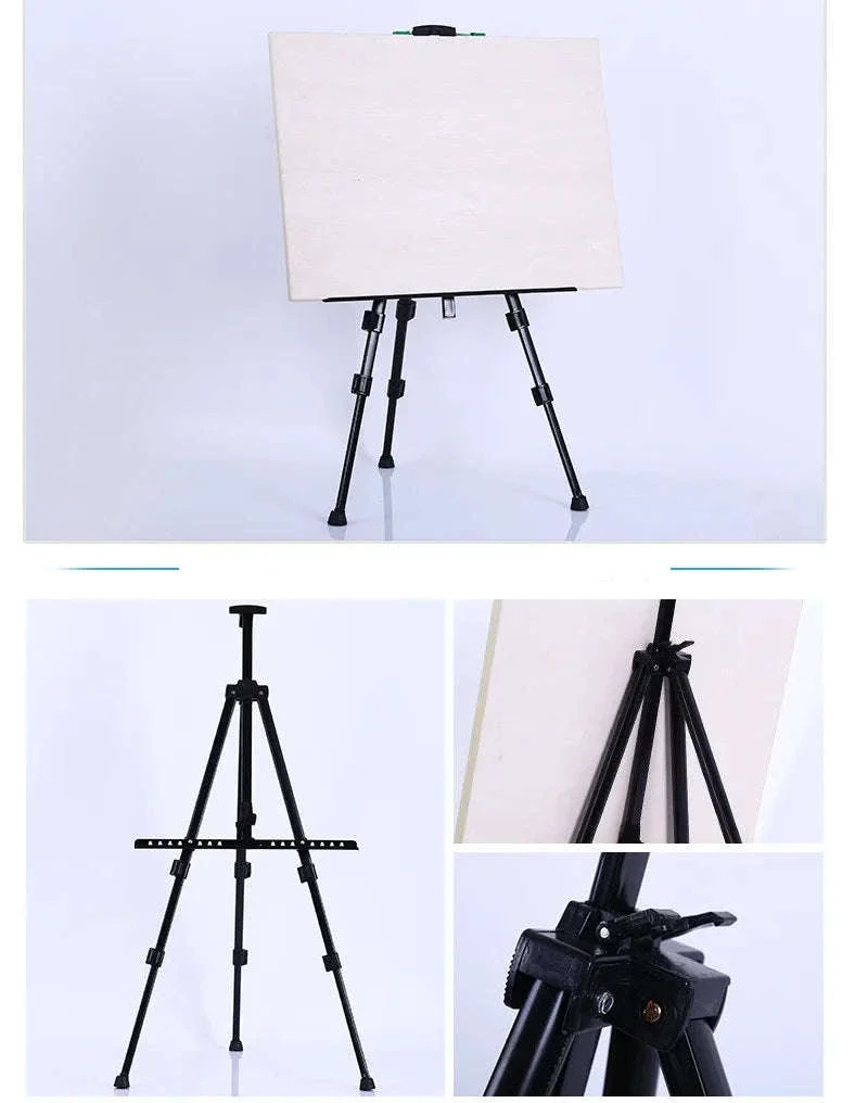 Portable Adjustable Metal Sketch Easel for Indoor & Outdoor Art - Image 10