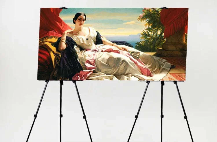 Portable Adjustable Metal Sketch Easel for Indoor & Outdoor Art - Image 9