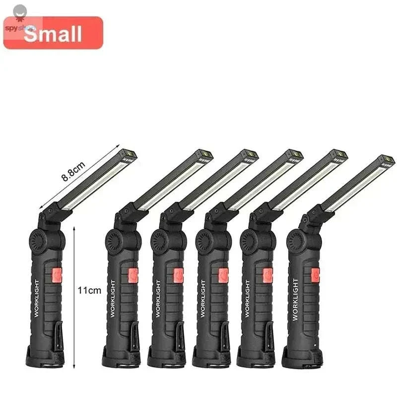 Portable COB LED Work Light with Magnetic Base and USB Charging - Image 17