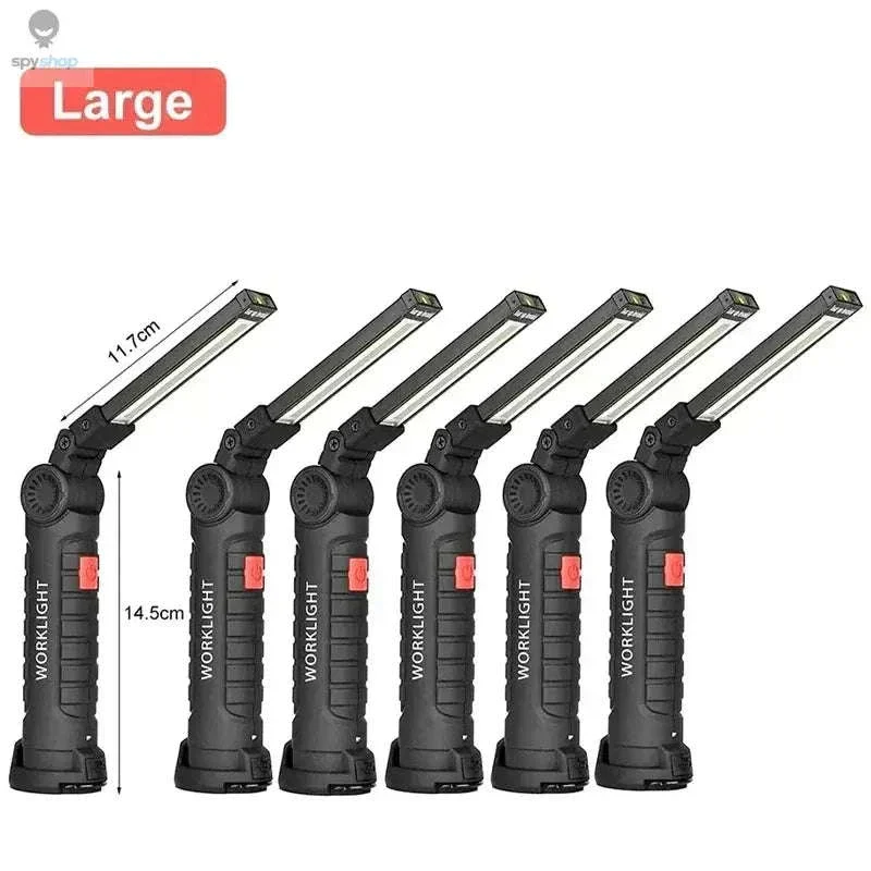 Portable COB LED Work Light with Magnetic Base and USB Charging - Image 21