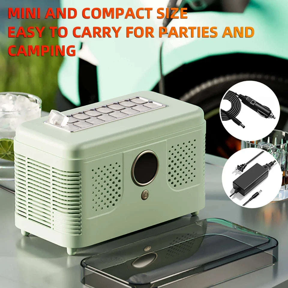 Portable Dual-Use Ice Maker for Car and Home - Image 5