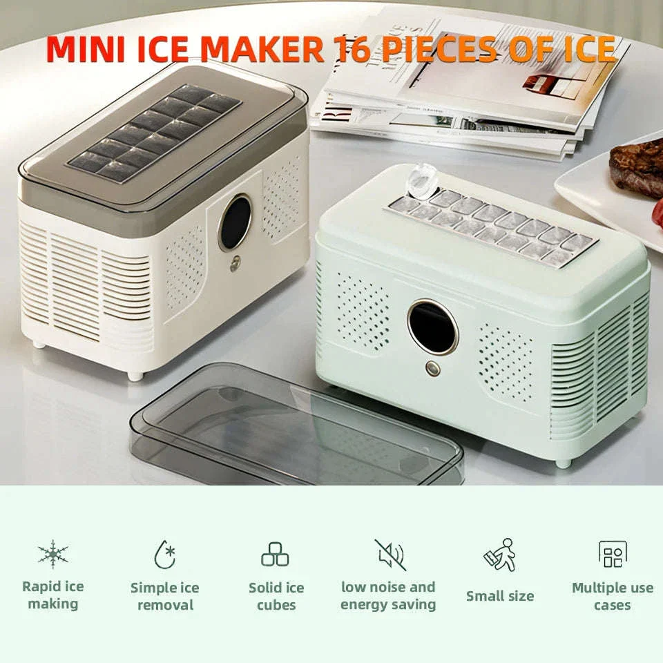 Portable Dual-Use Ice Maker for Car and Home - Image 7