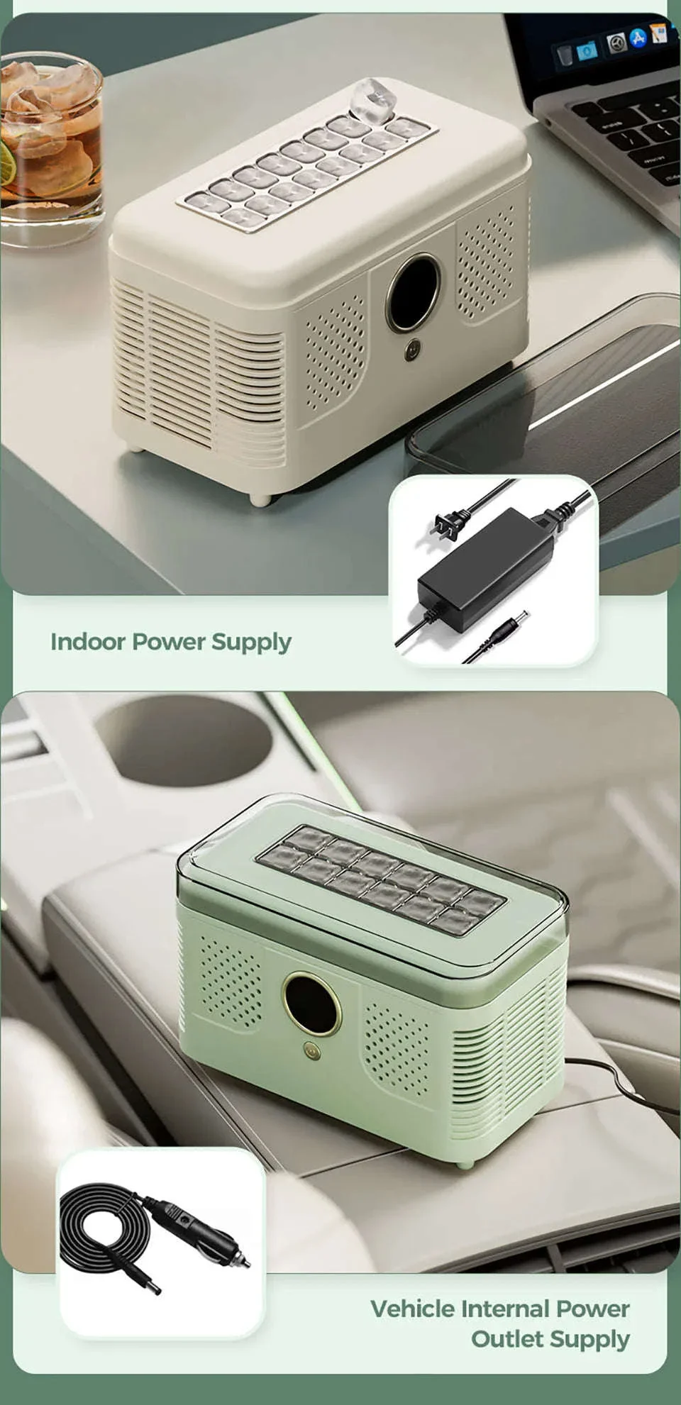 Portable Dual-Use Ice Maker for Car and Home - Image 9