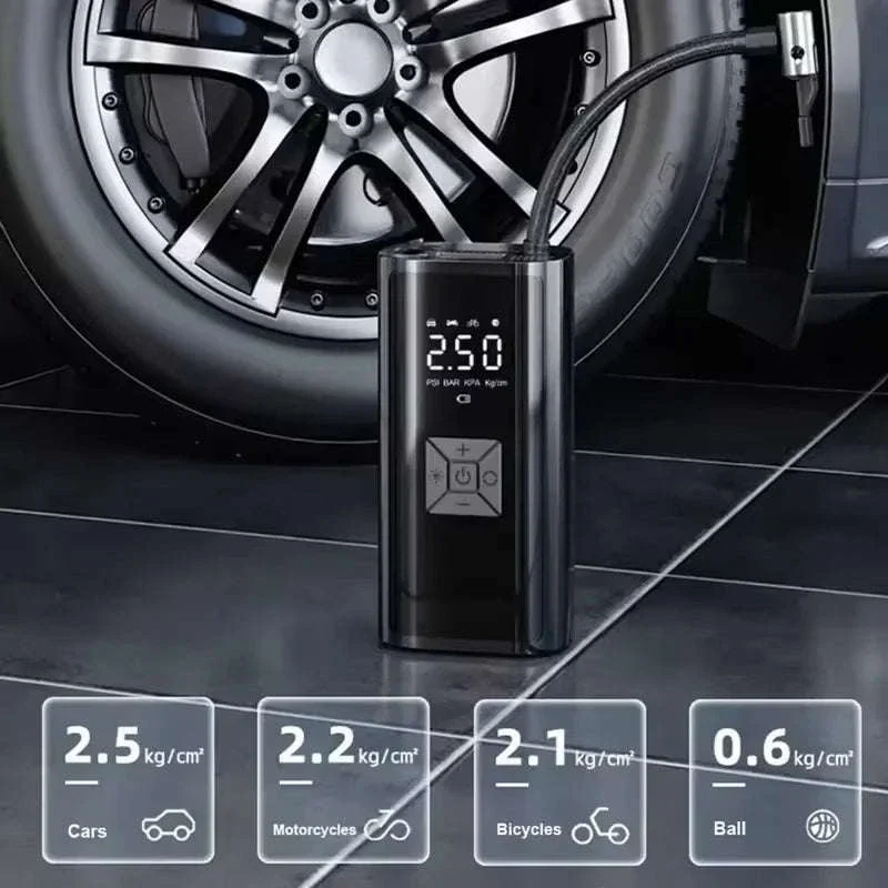 Wireless Portable Electric Tire Inflator, 150 PSI - Image 3