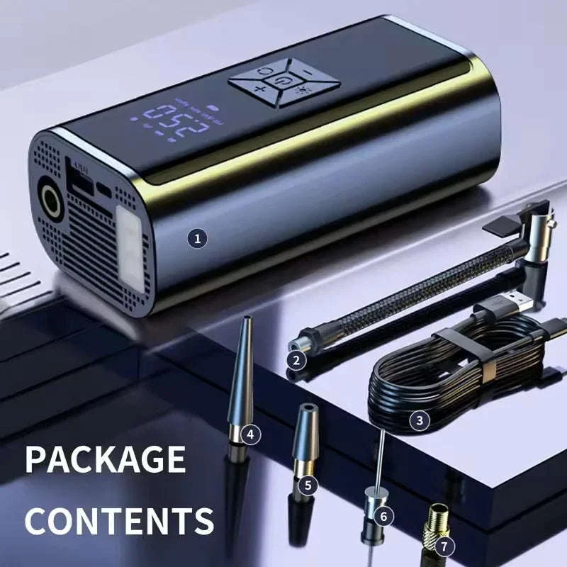 Wireless Portable Electric Tire Inflator, 150 PSI - Image 6