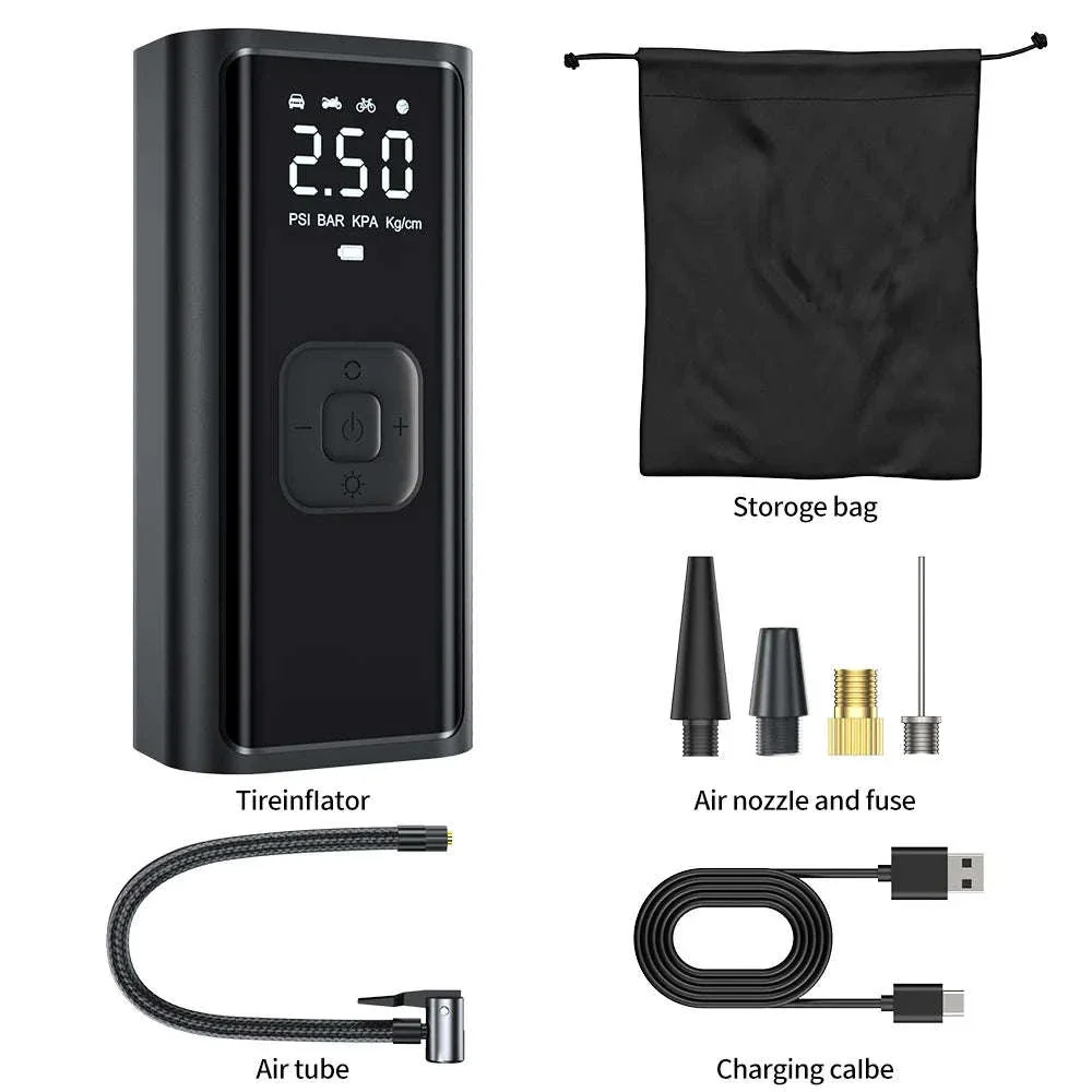 Wireless Portable Electric Tire Inflator, 150 PSI - Image 7