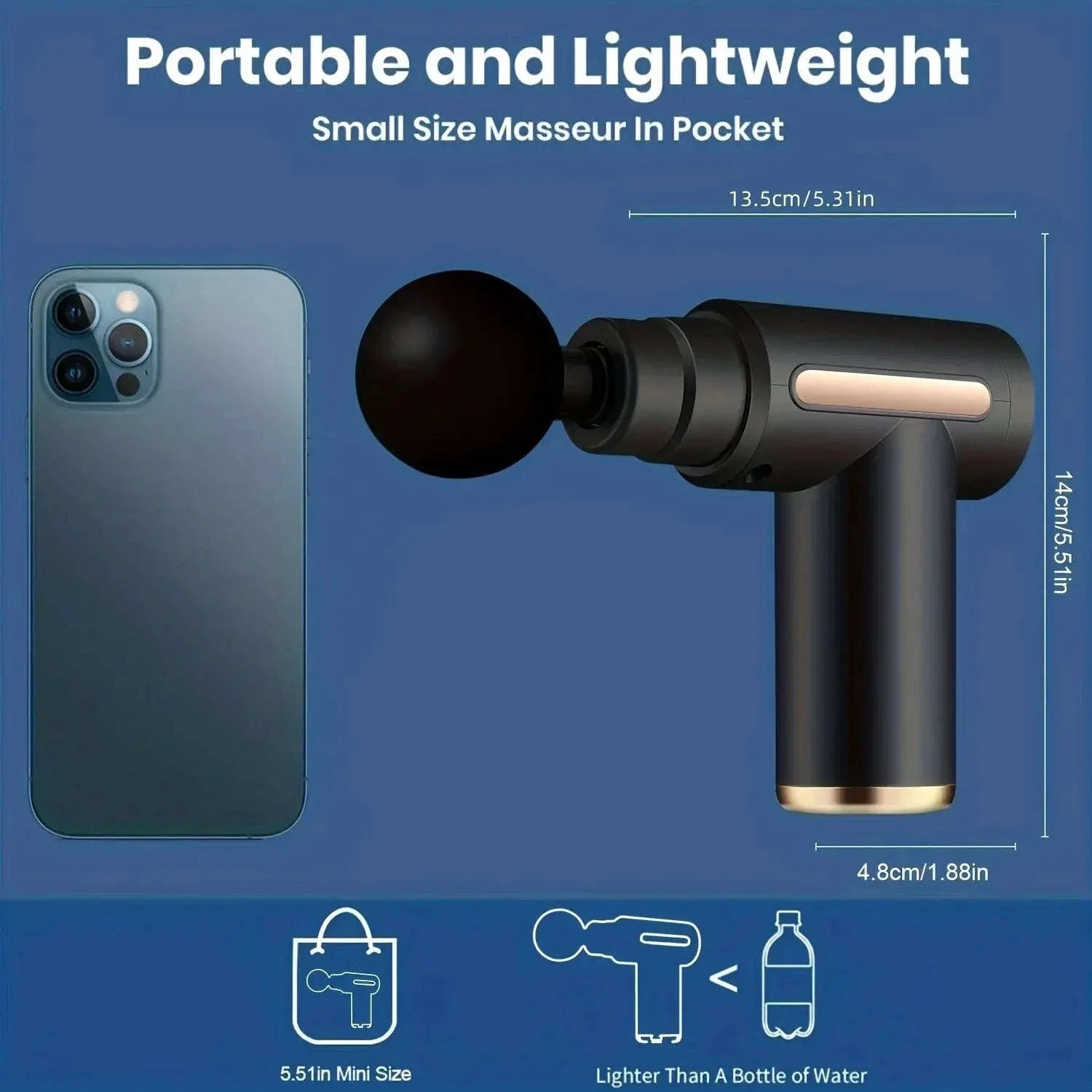 Portable Massage Gun for Deep Muscle Relief and Recovery - Image 16