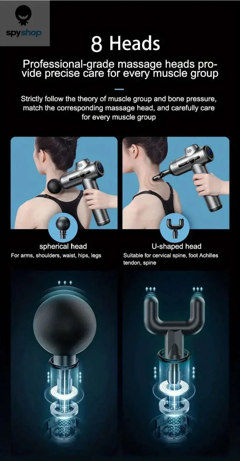 Portable Massage Gun for Deep Muscle Relief and Recovery - Image 7