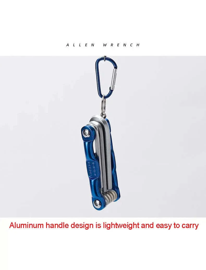 Portable Folding Hex Wrench Allen Set for Quick Repairs - Image 14