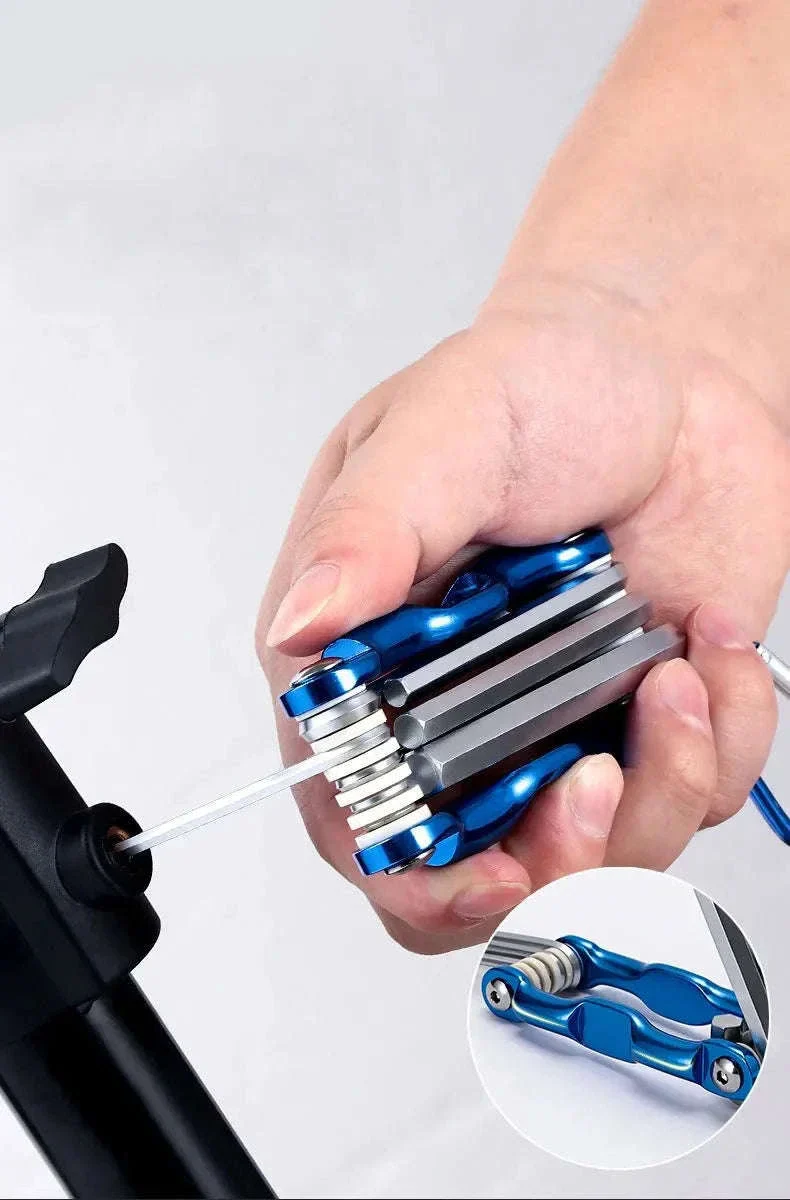 Portable Folding Hex Wrench Allen Set for Quick Repairs - Image 7