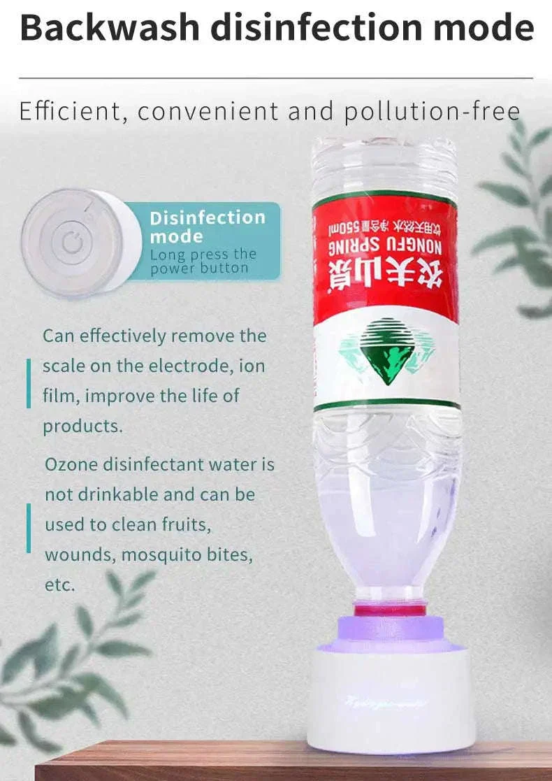 Portable Hydrogen-Rich Water Cup USB Rechargeable 420ml - Image 16