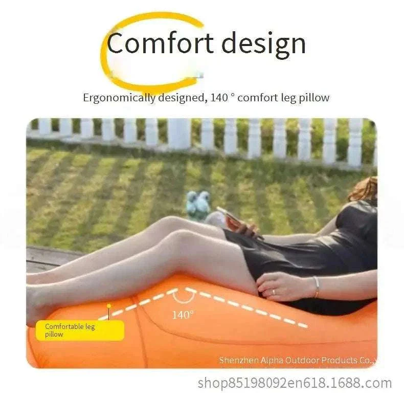 Portable Inflatable Lounge Chair for Outdoor Relaxation - Image 7
