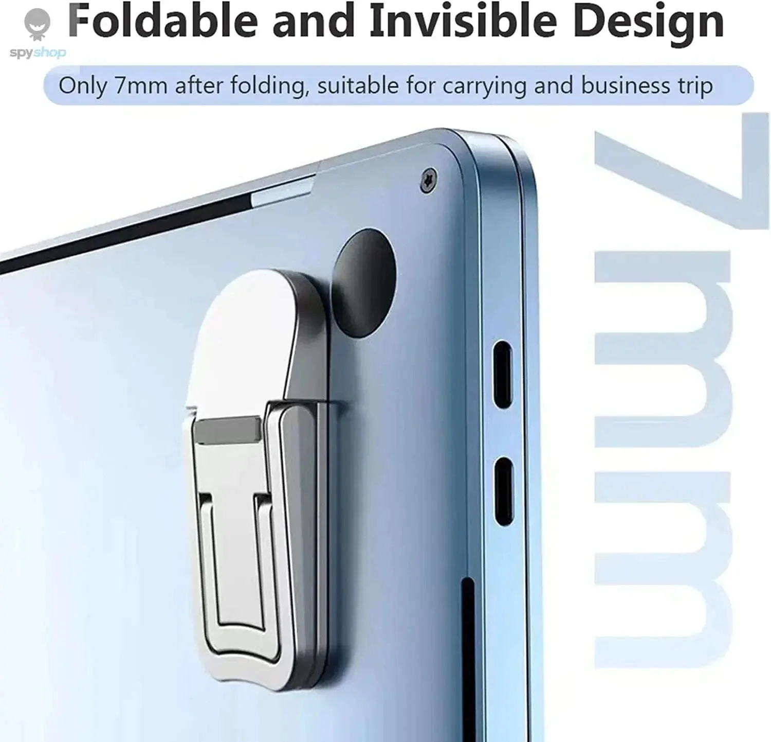 Portable Laptop Stand with Adjustable Foldable Workspace Support - Image 11