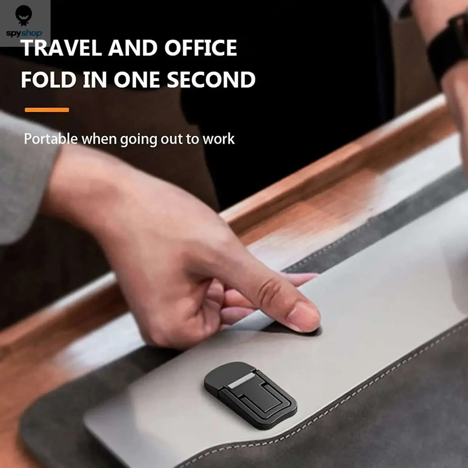 Portable Laptop Stand with Adjustable Foldable Workspace Support - Image 14