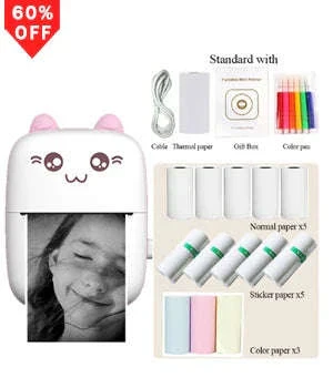 Portable Mini Thermal Printer for Labels, Notes, and Photos - Image 11
