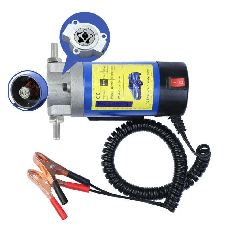 12V/24V Oil Transfer Pump for Cars, Motorcycles & Boats - Image 11