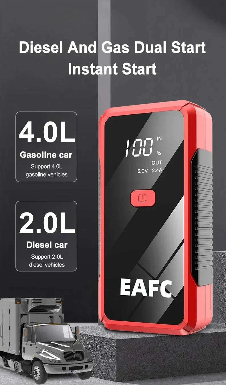 Portable Car Jump Starter Power Bank 600A / 1200A / 2000A - Image 12