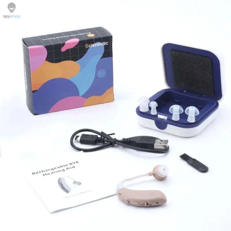 Portable Rechargeable Hearing Aid for Clear Daily Conversations - Image 24