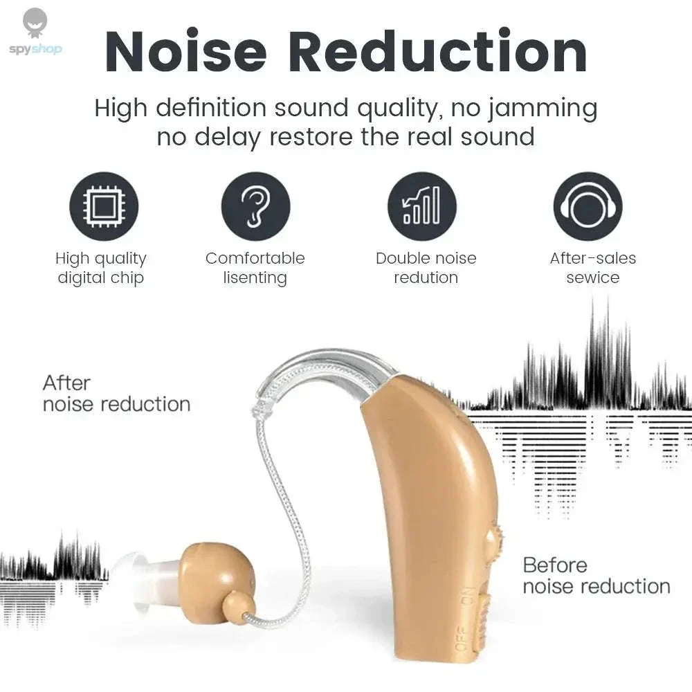 Portable Rechargeable Hearing Aid for Clear Daily Conversations - Image 4