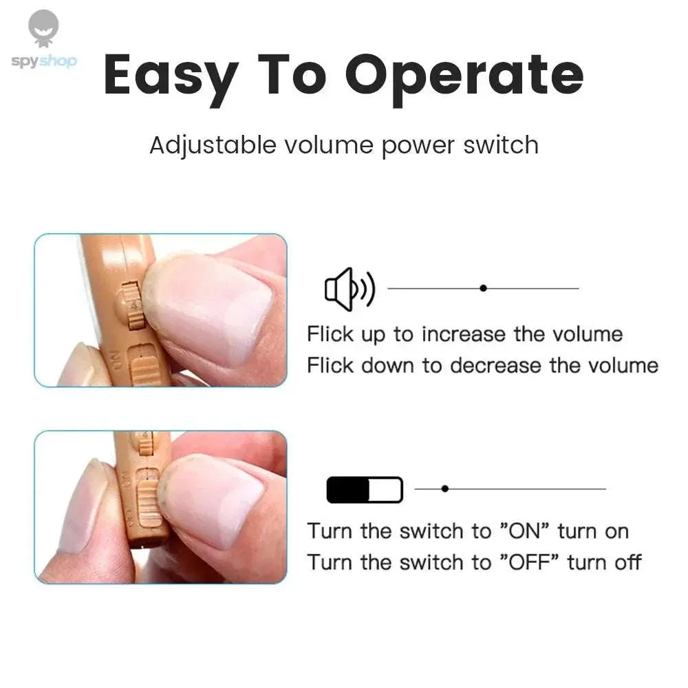 Portable Rechargeable Hearing Aid for Clear Daily Conversations - Image 5